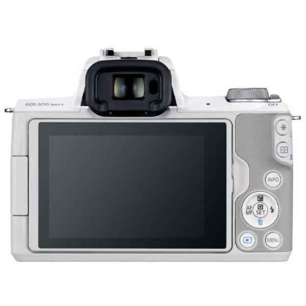 Cameră foto Canon EOS M50 Mark II Kit CMOS/ White photo 5 Cameră foto Canon EOS M50 Mark II Kit CMOS/ White photo 5