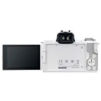 Cameră foto Canon EOS M50 Mark II Kit CMOS/ White photo 6
