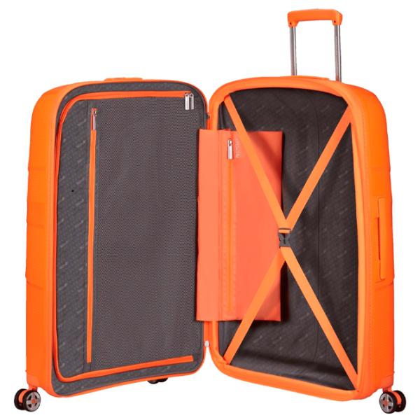 Чемодан American Tourister Starvibe Spinner Expandable 100 л/ Papaya Smoothie Оранжевый photo 6 Чемодан American Tourister Starvibe Spinner Expandable 100 л/ Papaya Smoothie Оранжевый photo 6