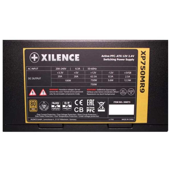 Блок питания Xilence XP750MR9.2 80+ Gold/ 750 Вт photo 4
