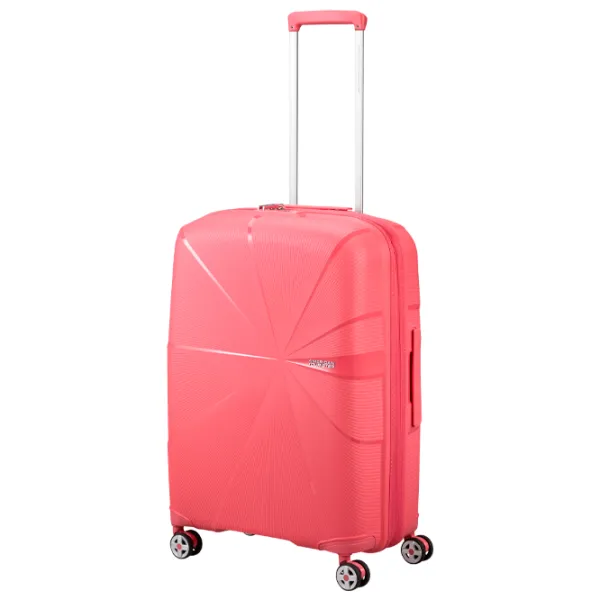 Чемодан American Tourister Starvibe Spinner Expandable 70л/ Sun Kissed Кораловый photo 2 Чемодан American Tourister Starvibe Spinner Expandable 70л/ Sun Kissed Кораловый photo 2