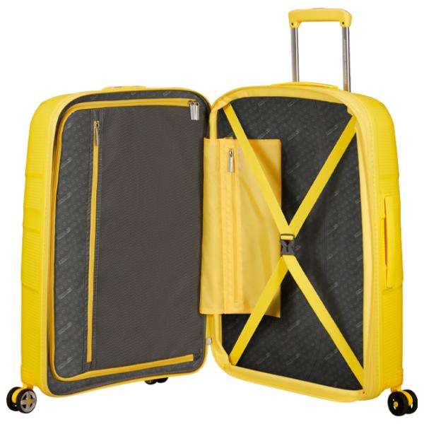 Valiză American Tourister Starvibe Spinner Expandable 70l/ Electric Lemon Yellow photo 6 Valiză American Tourister Starvibe Spinner Expandable 70l/ Electric Lemon Yellow photo 6