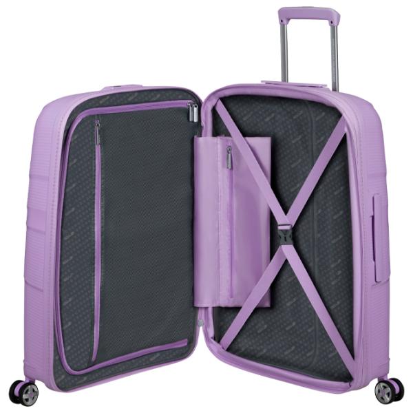 Valiză American Tourister Starvibe Spinner Expandable 70l/ Digital Lavender Purple photo 6 Valiză American Tourister Starvibe Spinner Expandable 70l/ Digital Lavender Purple photo 6
