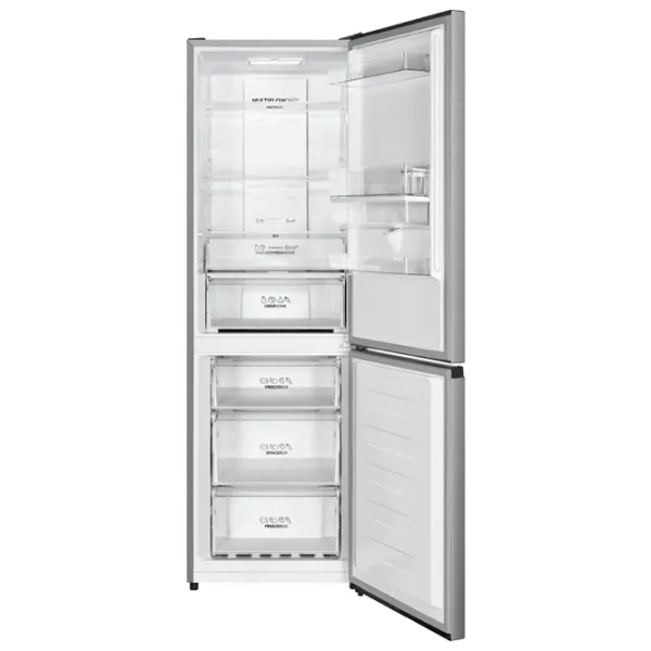 Frigider Gorenje NRK619EAXL4WD cu congelator jos 304 l / 186 cm / Inox photo 2