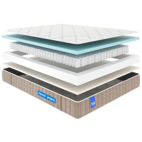 Ортопедический матрас Askona Sleep8 Bennett 2.0 180 x 200 см Высота матраса: 23 см photo 3