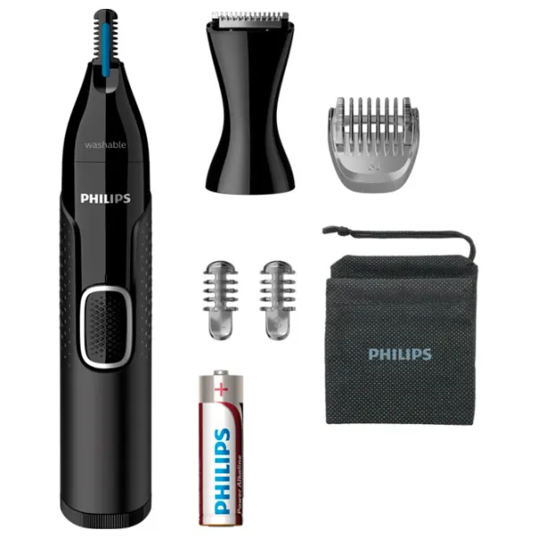 Trimmer de nas şi urechi Philips NT5650/ 16 Black photo 2