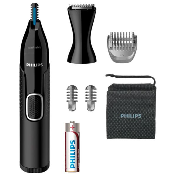 Trimmer de nas şi urechi Philips NT5650/ 16 Black photo 2