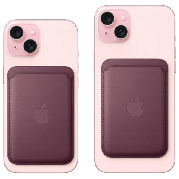 Husă Portmoneu Apple iPhone 12 - 15 All Apple/ MagSafe/ FineWoven/ Mulberry Purple photo 4