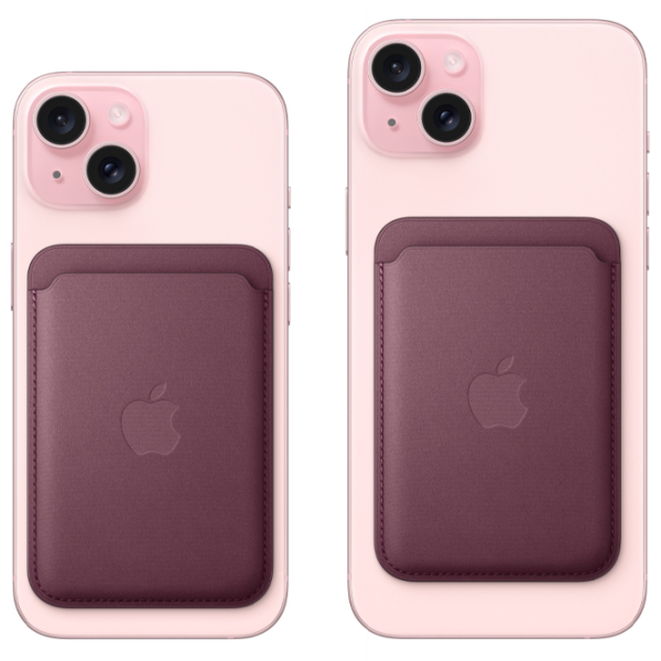 Husă Portmoneu Apple iPhone 12 - 15 All Apple/ MagSafe/ FineWoven/ Mulberry Purple photo 4