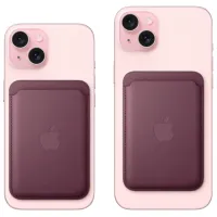Чехол-бумажник Apple iPhone 12 - 15 All Apple/ MagSafe/ FineWoven/ Шелковица Пурпурный photo 4