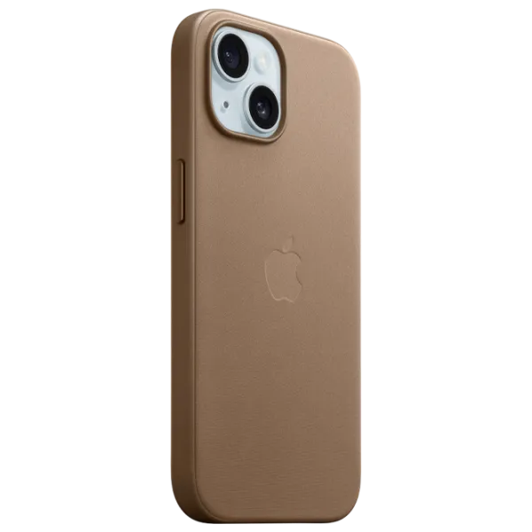 Чехол для смартфона Apple iPhone 15 Apple/ MagSafe Back/ FineWoven/ Taupe Коричневый photo 2 Чехол для смартфона Apple iPhone 15 Apple/ MagSafe Back/ FineWoven/ Taupe Коричневый photo 2