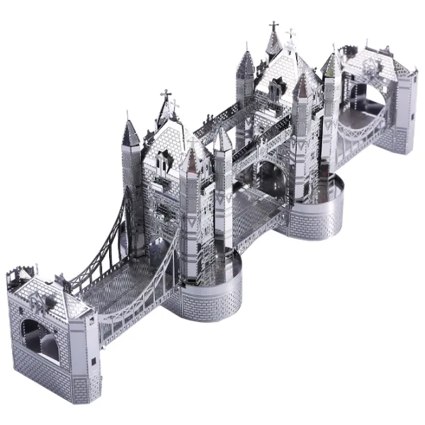 Пазл 3D Piececool London Tower Bridge 14+/ Количество деталей: 107 photo 3