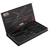 Set de cuțite Resto 95504 Oțel inoxidabil/ Black photo 2