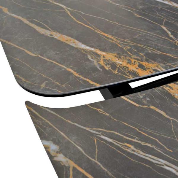 Кухонный стол раскладной DecoPrim Asia  Керамика/ Черный photo 4 Кухонный стол раскладной DecoPrim Asia  Керамика/ Черный photo 4