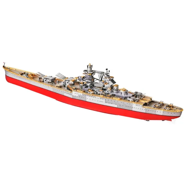 Пазл 3D Piececool Battleship Richelieu 14+/ Количество деталей: 300 photo 2