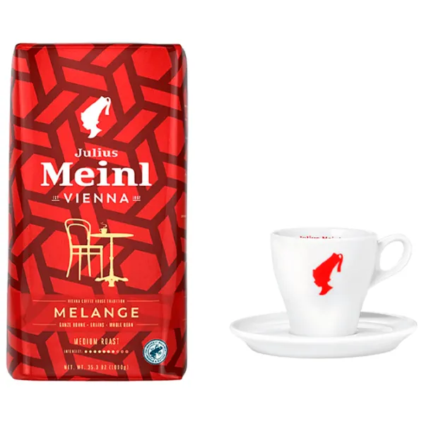 Cafea Julius Meinl Vienna Melange Boabe / Espresso / Pachet photo 6