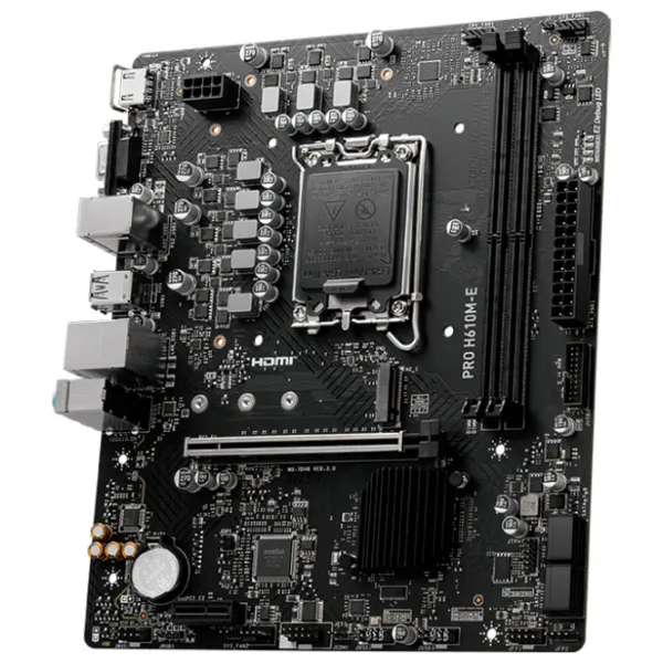 Placă de bază MSI PRO H610M-E ATX/ Intel H610M-E photo 2
