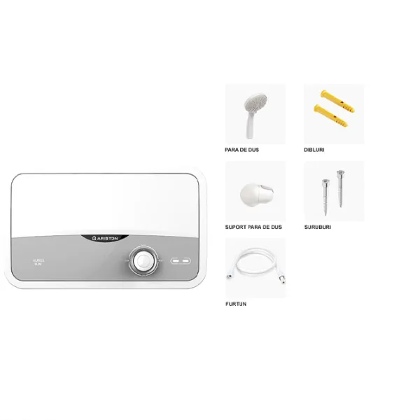 Încălzitor de apă instantaneu Ariston AURES S 4 SH EU 4000 W/ White photo 5