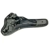 Șa de bicicletă Hongfei HF-AZ-6082-01 Black White photo 2