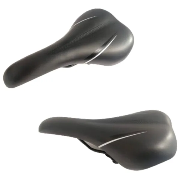 Велосипедное седло Hongfei HF-AZ-6082-01 Черный Белый photo 4 Велосипедное седло Hongfei HF-AZ-6082-01 Черный Белый photo 4