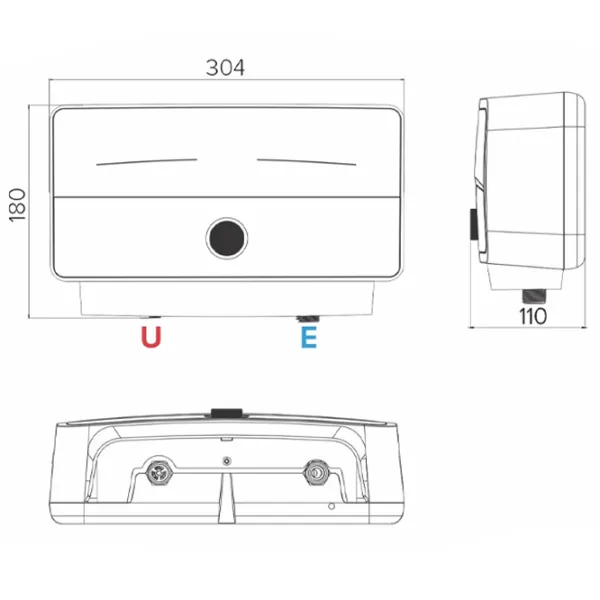 Încălzitor de apă instantaneu Ariston AURES M 6 EU 6000 W/ White photo 4