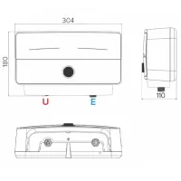 Încălzitor de apă instantaneu Ariston AURES M 6 EU 6000 W/ White photo 4