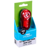 Lumini de bicicletă D-Light CG-406R Black photo 3