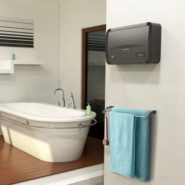 Încălzitor de apă instantaneu Ariston AURES PRO 24 EU 24000 W/ Gray photo 6