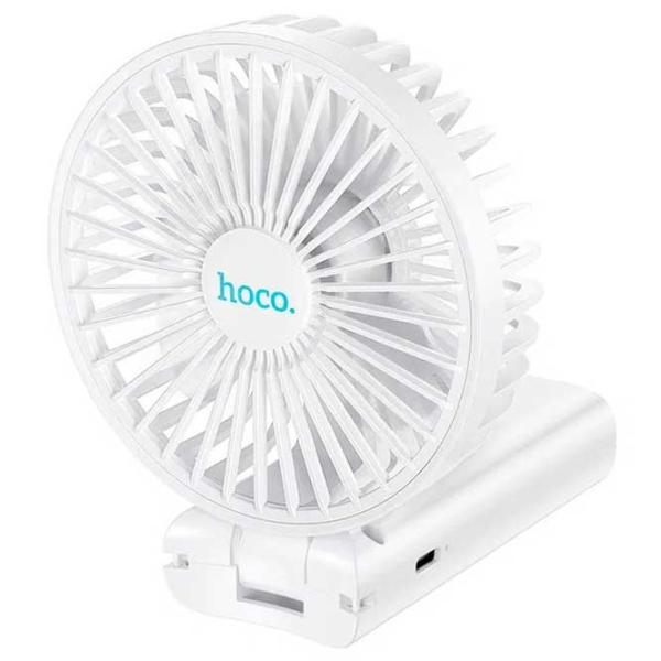Ventilator Hoco F15 4 W / Portabil / White photo 2