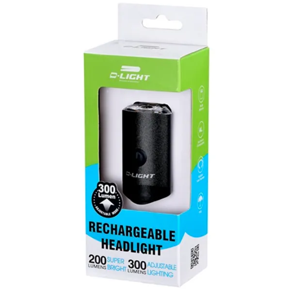Велосипедные фонари D-Light CG-127P Черный photo 5