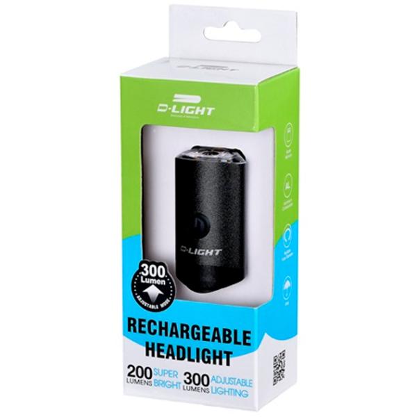Велосипедные фонари D-Light CG-127P Черный photo 5
