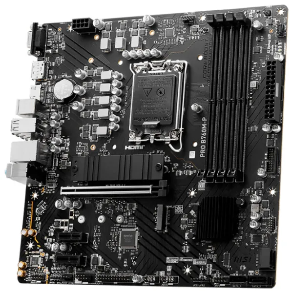 Материнская плата MSI PRO B760M-P mATX/ Intel B760M-P photo 2
