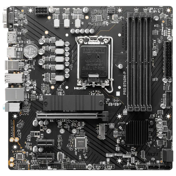 Материнская плата MSI PRO B760M-P mATX/ Intel B760M-P photo 4