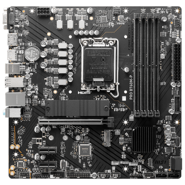 Материнская плата MSI PRO B760M-P mATX/ Intel B760M-P photo 4