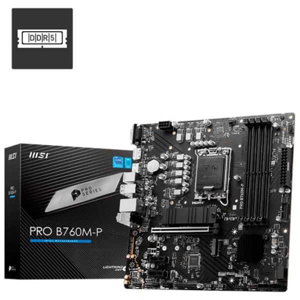 Материнская плата MSI PRO B760M-P mATX/ Intel B760M-P photo 6