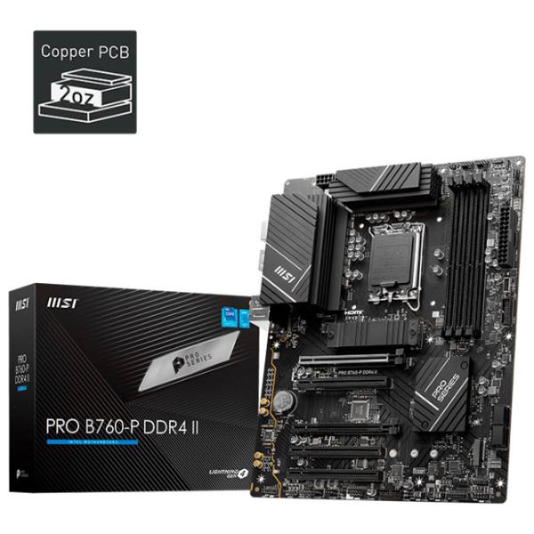Материнская плата MSI PRO B760-P DDR4 II ATX/ Intel B760M-P photo 5