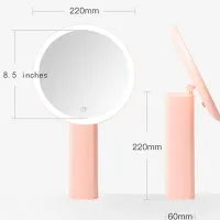 Oglindă de machiaj LED Mirror X220 Unilateral/ Pink photo 7