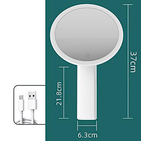 Зеркало для макияжа LED Mirror X220 Односторонняя/ Белый photo 4