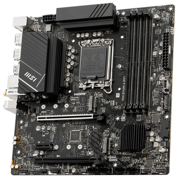 Материнская плата MSI PRO B760M-A WIFI mATX/ Intel B760M-A photo 2