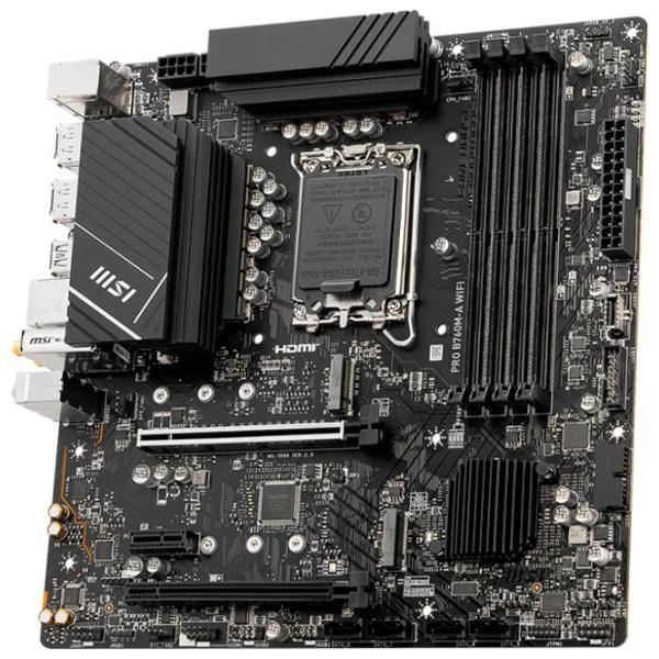Материнская плата MSI PRO B760M-A WIFI mATX/ Intel B760M-A photo 2
