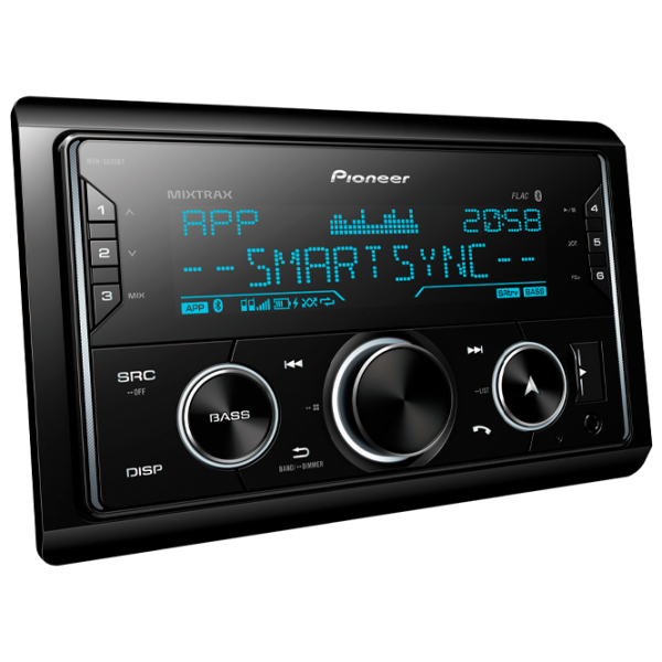 Автомагнитола универсальная MVH-S620BT Black photo 2