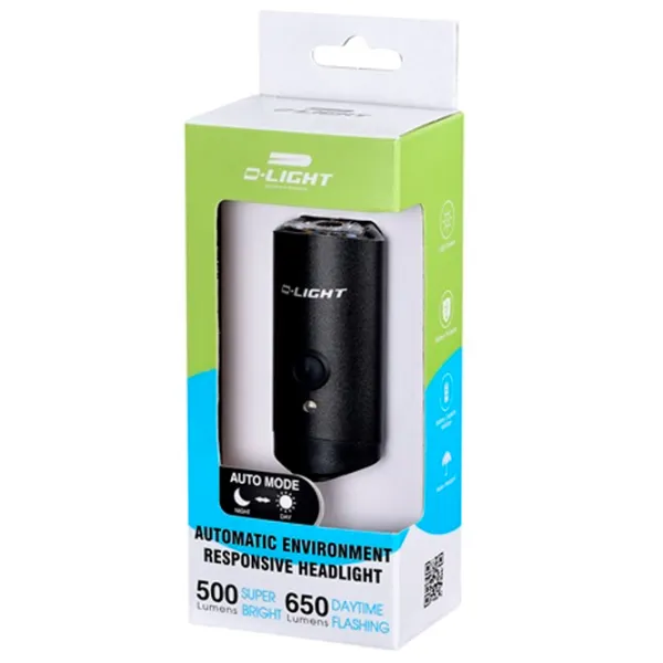 Lumini de bicicletă D-Light CG-128P Black photo 4