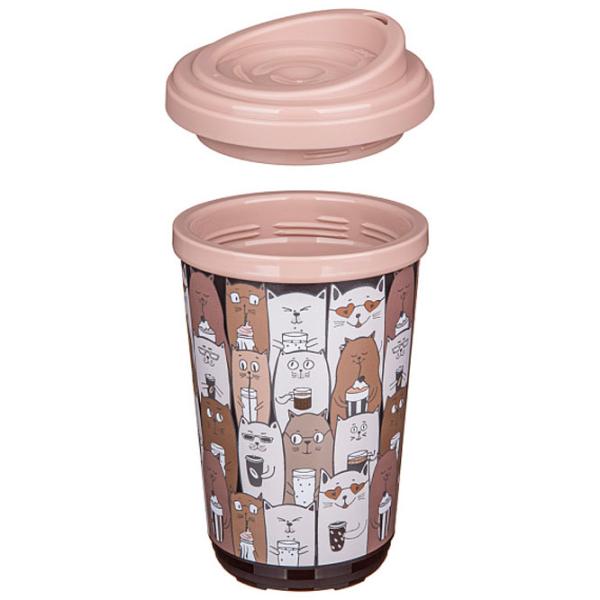 Cană termo Bytplast Phibo EcoStyle Beige 0.4l photo 2