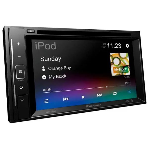 Автомагнитола универсальная 6.2" AVH-A240DAB Black photo 2