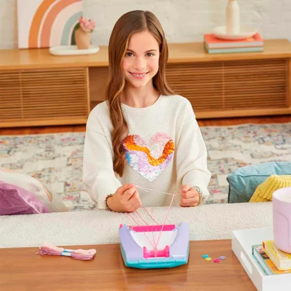 Set de creație Make It Real Friendship Bracelet Maker Mega 1458M 8+/ Multicolor photo 4