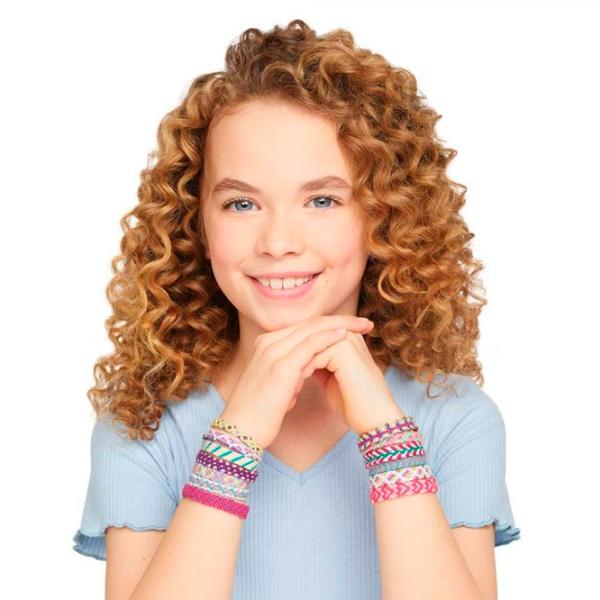 Set de creație Make It Real Friendship Bracelet Maker Mega 1458M 8+/ Multicolor photo 6