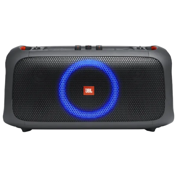 Портативная колонка JBL PartyBox On-the-Go Essential 100 Вт/ Черный photo 2 Портативная колонка JBL PartyBox On-the-Go Essential 100 Вт/ Черный photo 2