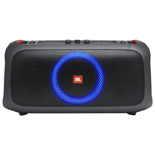 Портативная колонка JBL PartyBox On-the-Go Essential 100 Вт/ Черный photo 2 Портативная колонка JBL PartyBox On-the-Go Essential 100 Вт/ Черный photo 2