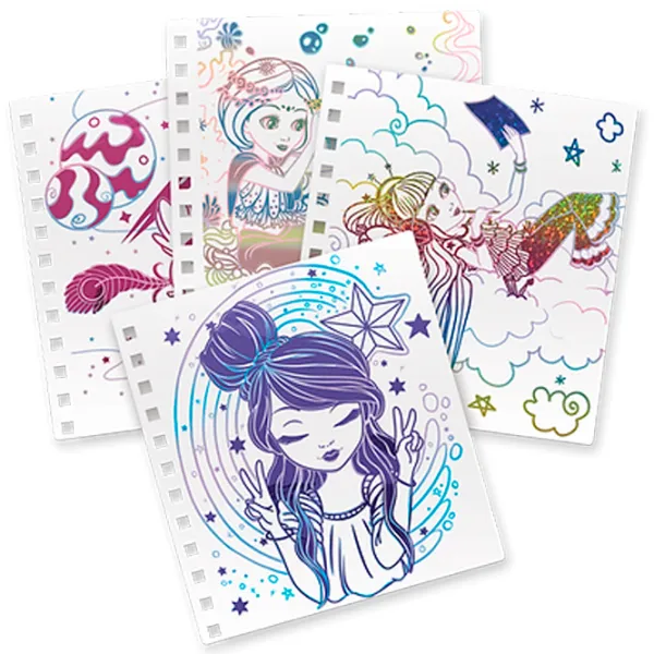 Set de creație Nebulous Stars Fantasy Foil Art 11025 7+/ Multicolor photo 5