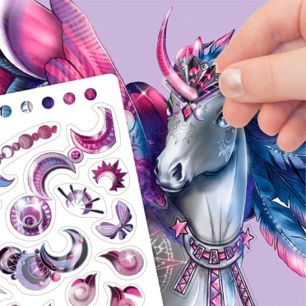 Set de creație Nebulous Stars Fantasy Horses Space 11371 7+/ Multicolor photo 6